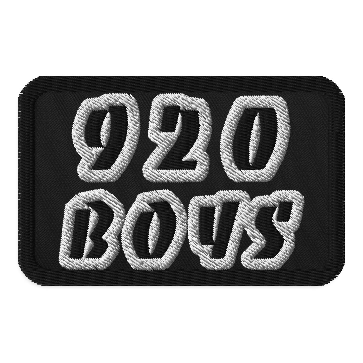 Embroidered 920Boys patch