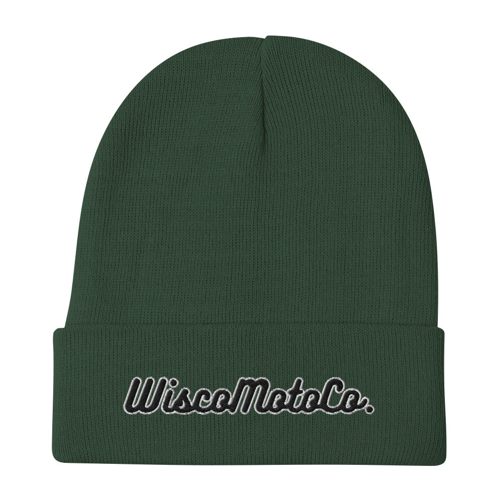 WiscoMotoCo. Embroidered Beanie