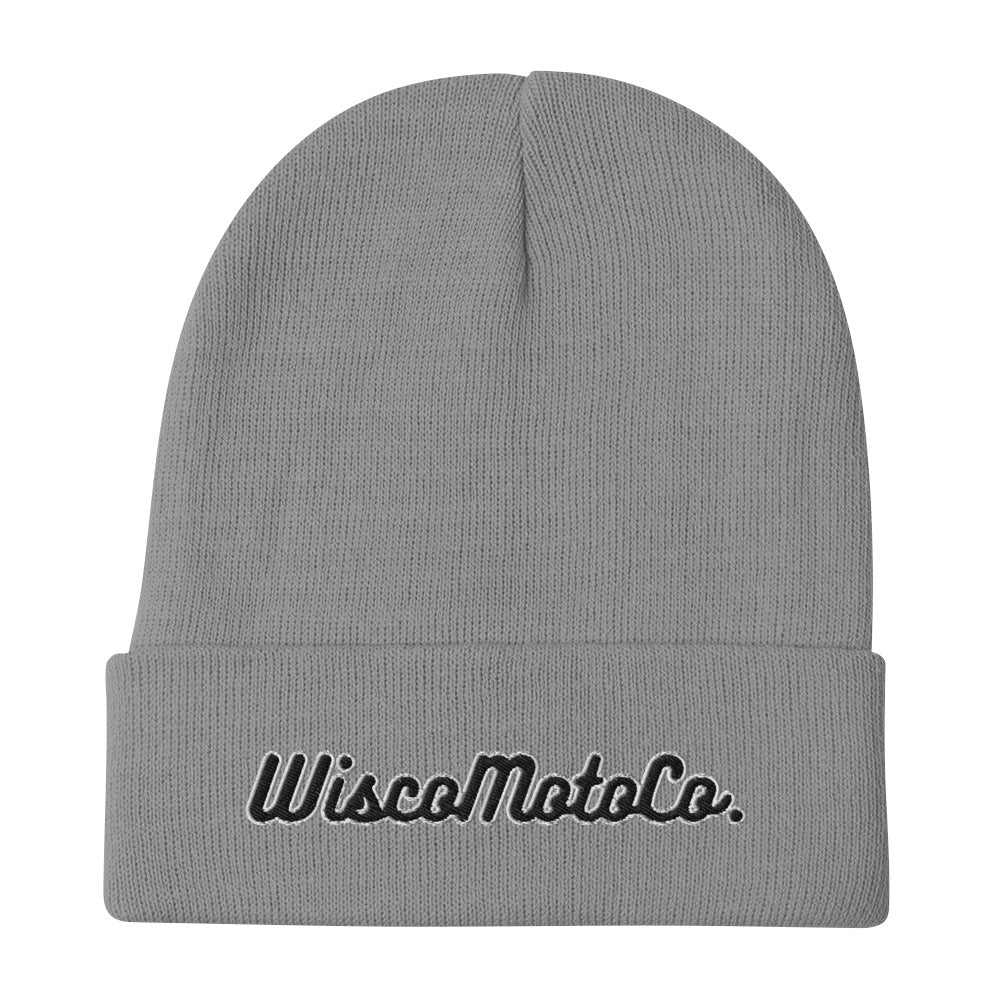 WiscoMotoCo. Embroidered Beanie