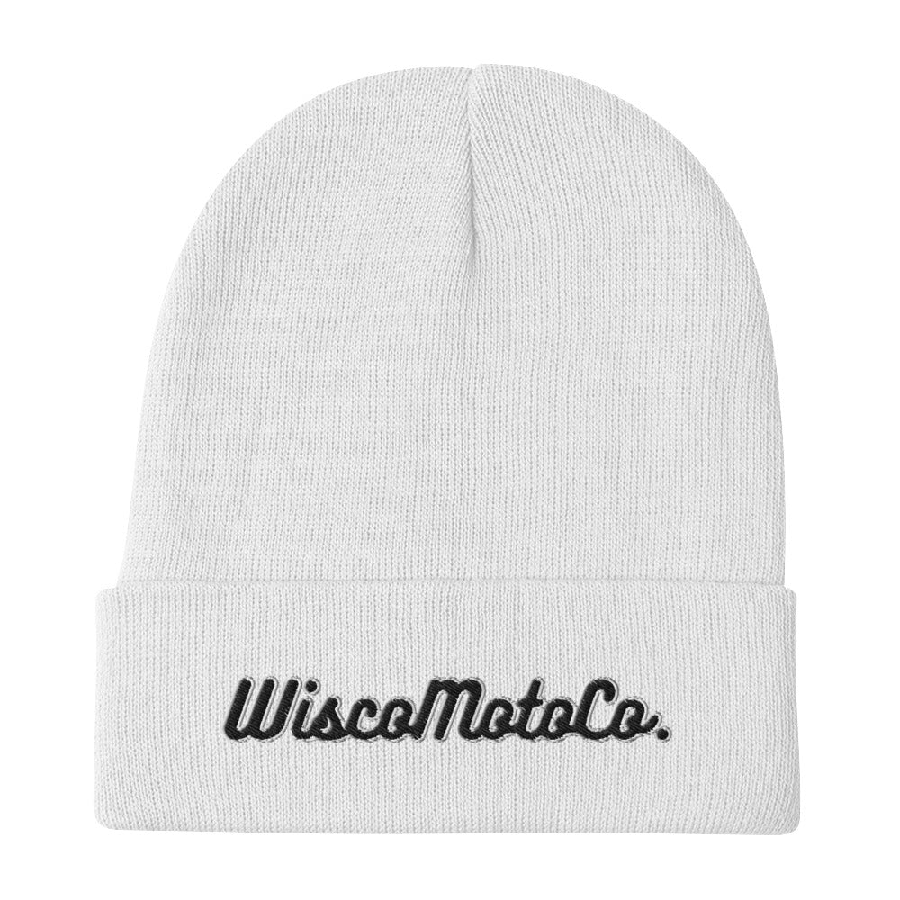 WiscoMotoCo. Embroidered Beanie