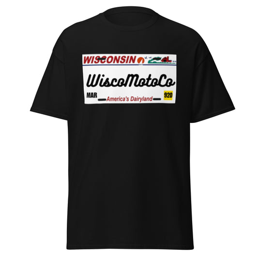 WiscoMotoCo. Plate Tee