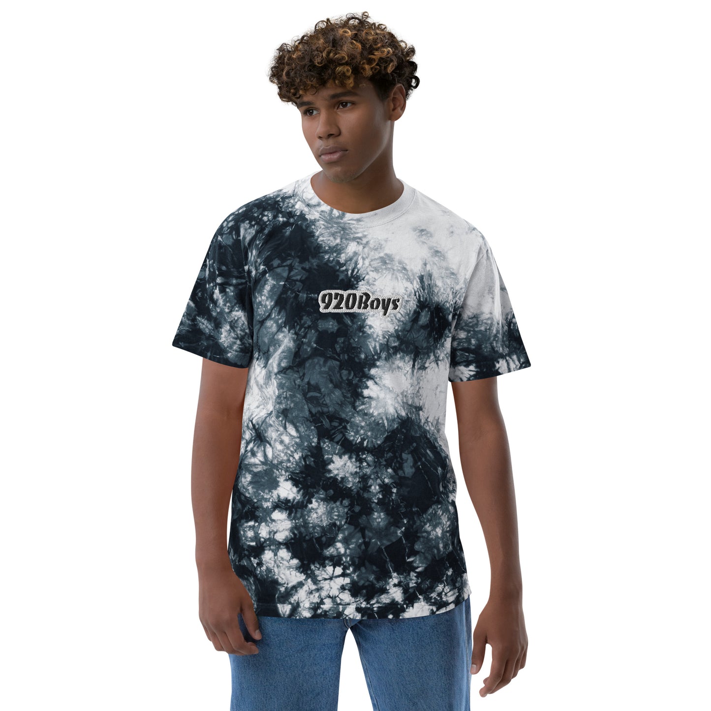 Tie-Dye Embroidered Tee