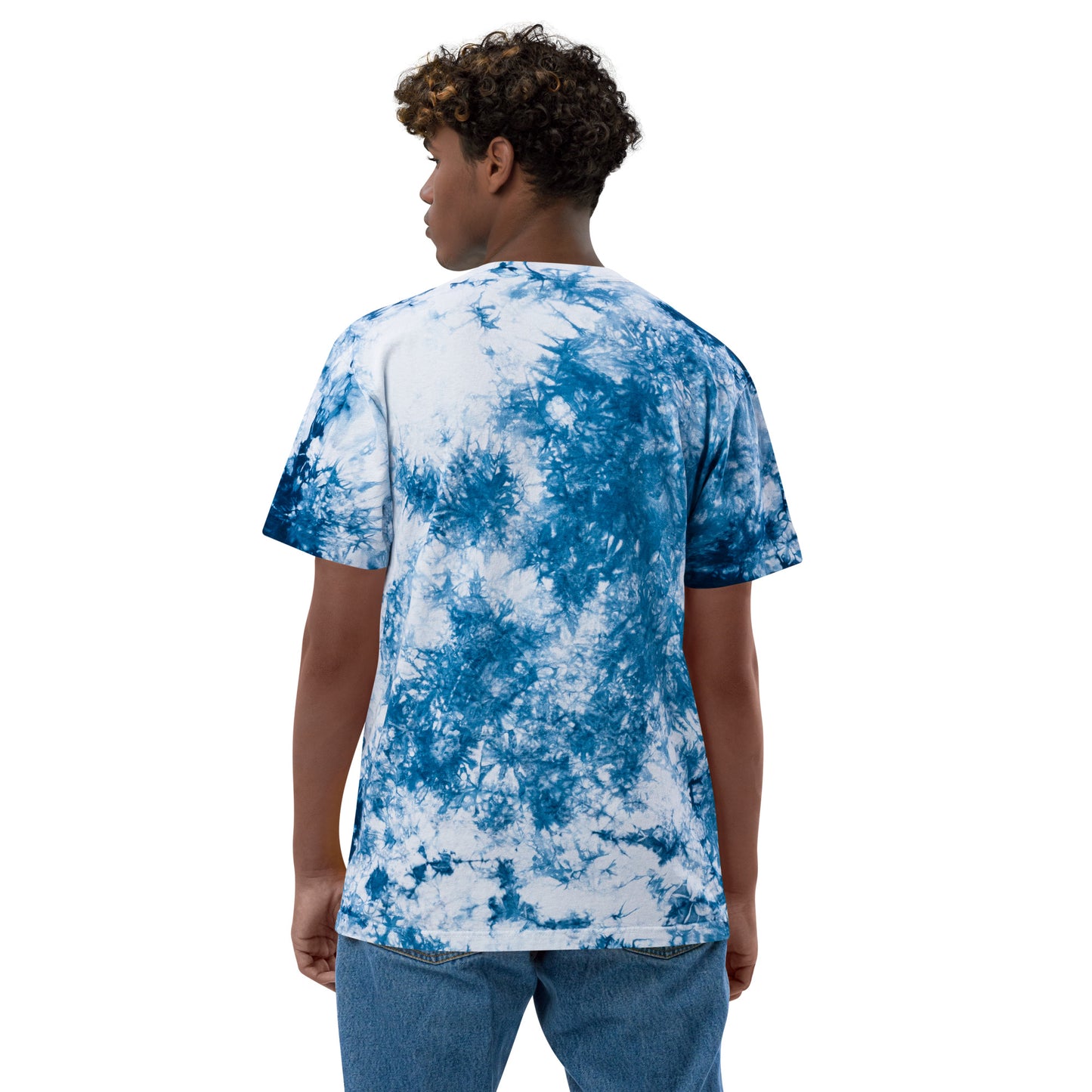 Tie-Dye Embroidered Tee